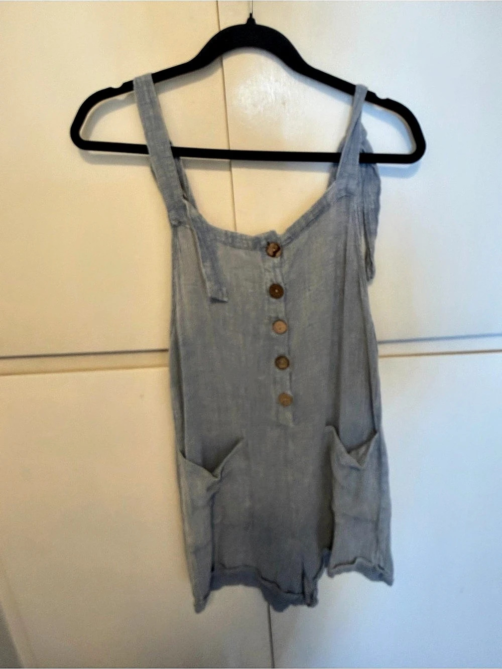 Ocean Drive Blue Romper Size Small NWT